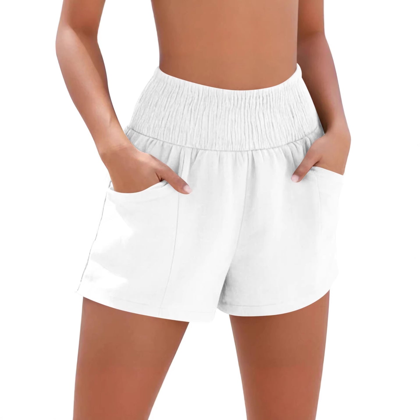 Breezy Drawstring Beach Shorts