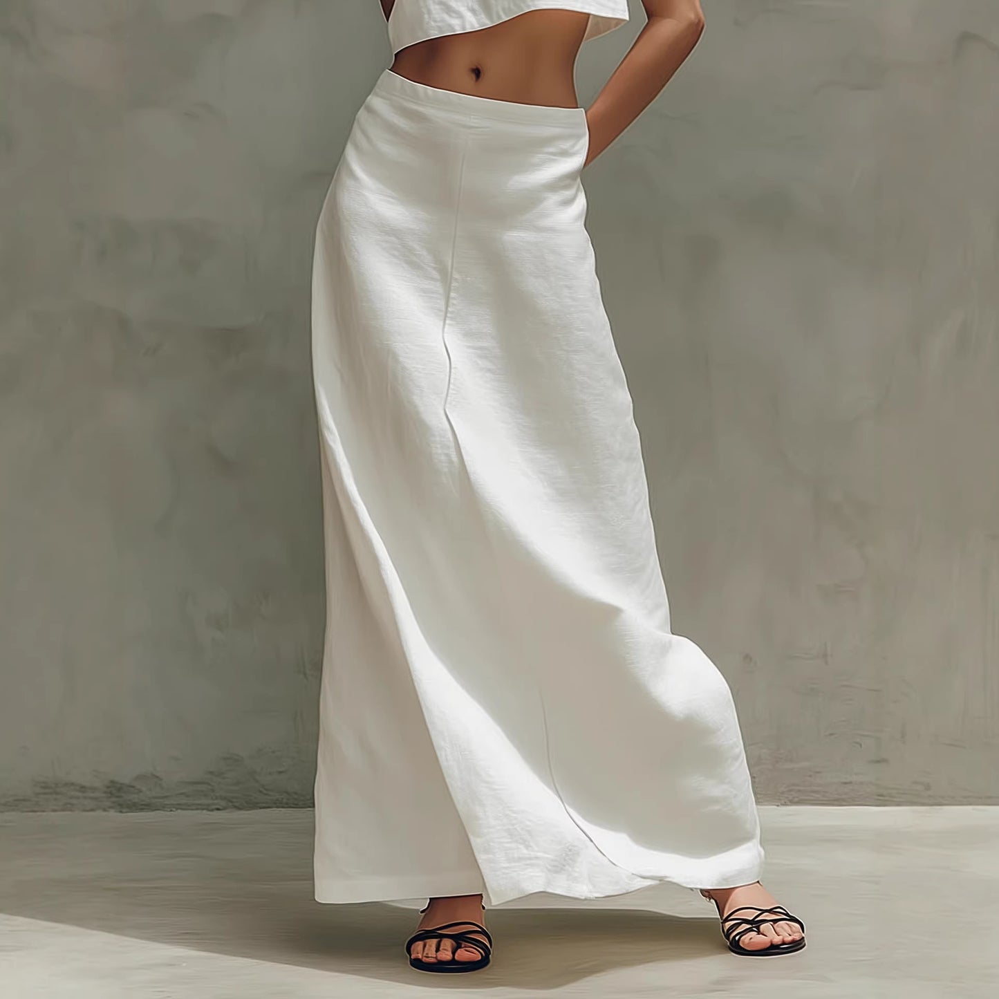 Sleeveless Maxi Dress & Two-Piece Set